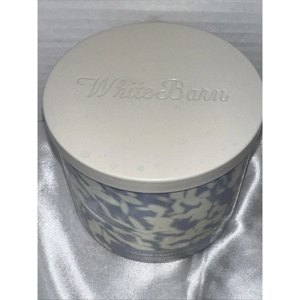 White Barn Caramel Frappuccino 3 Wick Scented Candle 14.5 oz Bath & Body Works